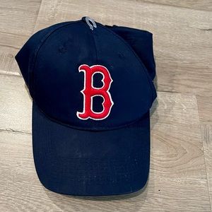 Team MLB‎ Boston Red Sox Cap Hat Adult One Size OSFM Navy Blue Adjustable